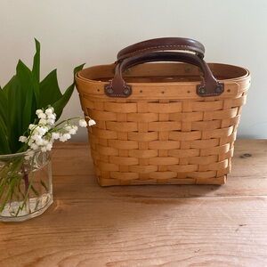 Longaberger Boardwalk basket bag